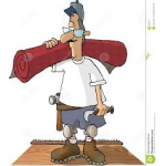 10I Carpet fitter